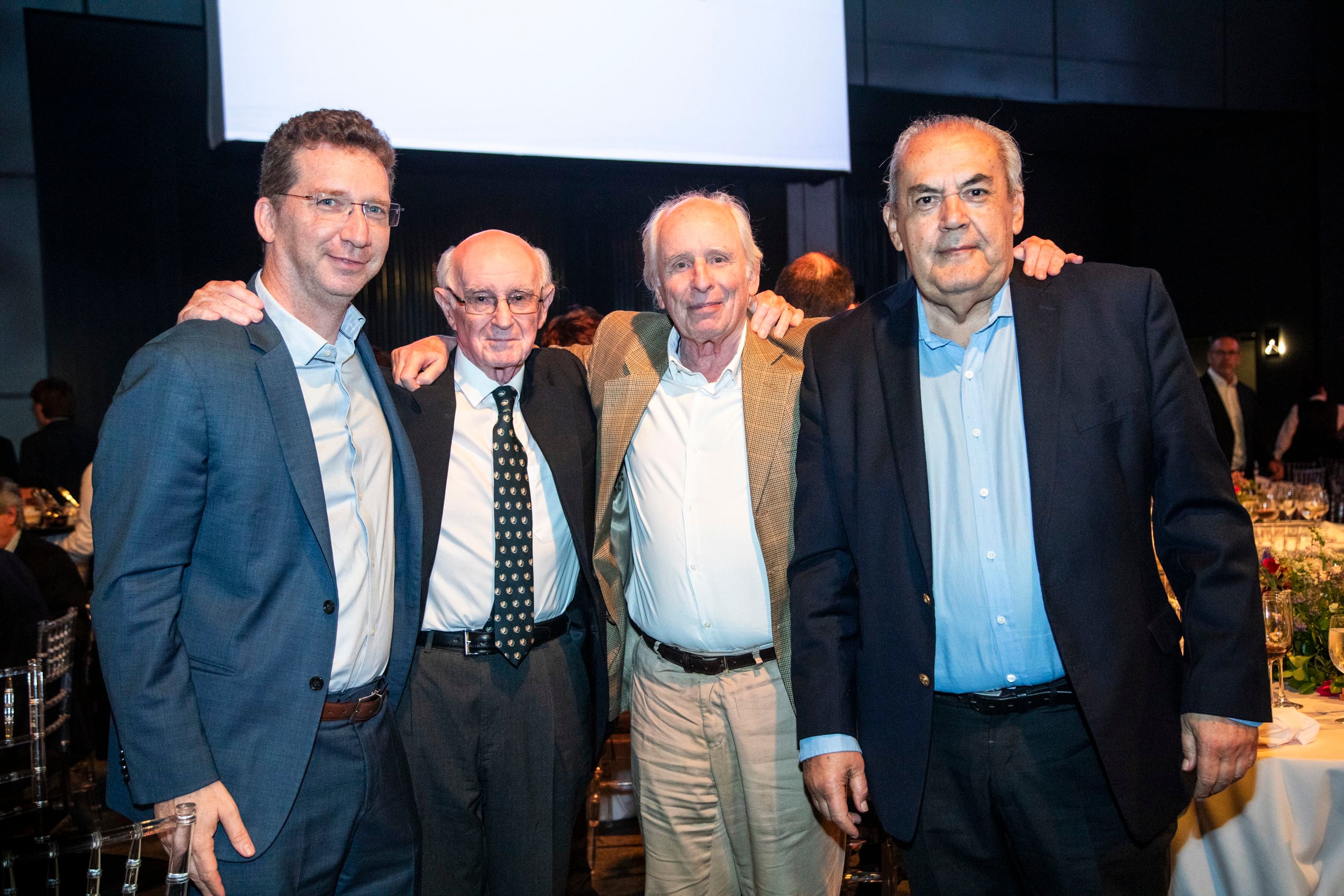 Alejandro Catterberg, Natalio Botana, Pablo Gerchunoff e Ignacio Zuleta