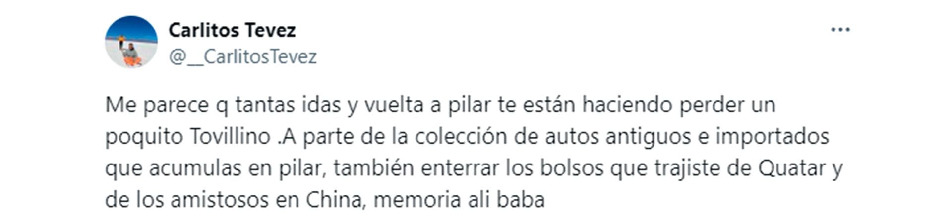El posteo de Carlos Tevez tras el partido de Independiente