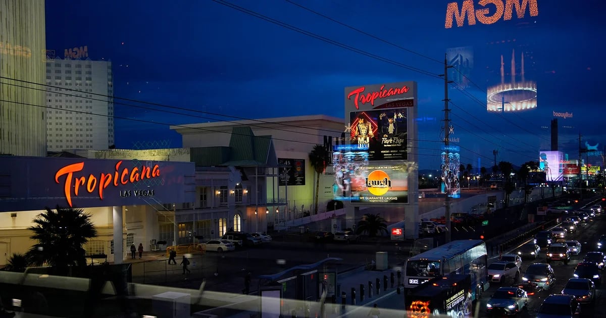 The last day has come for a Las Vegas legend: The historic Tropicana Casino closes