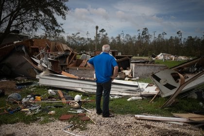 El Huracán Laura provocó al menos seis muertes en su paso por Louisiana - Infobae