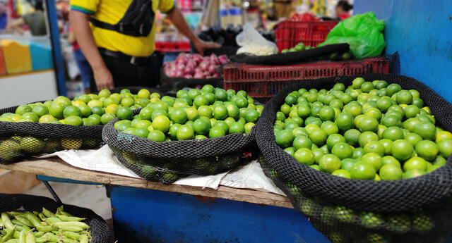 Sigue subiendo el precio del limón. Crédito - Andina