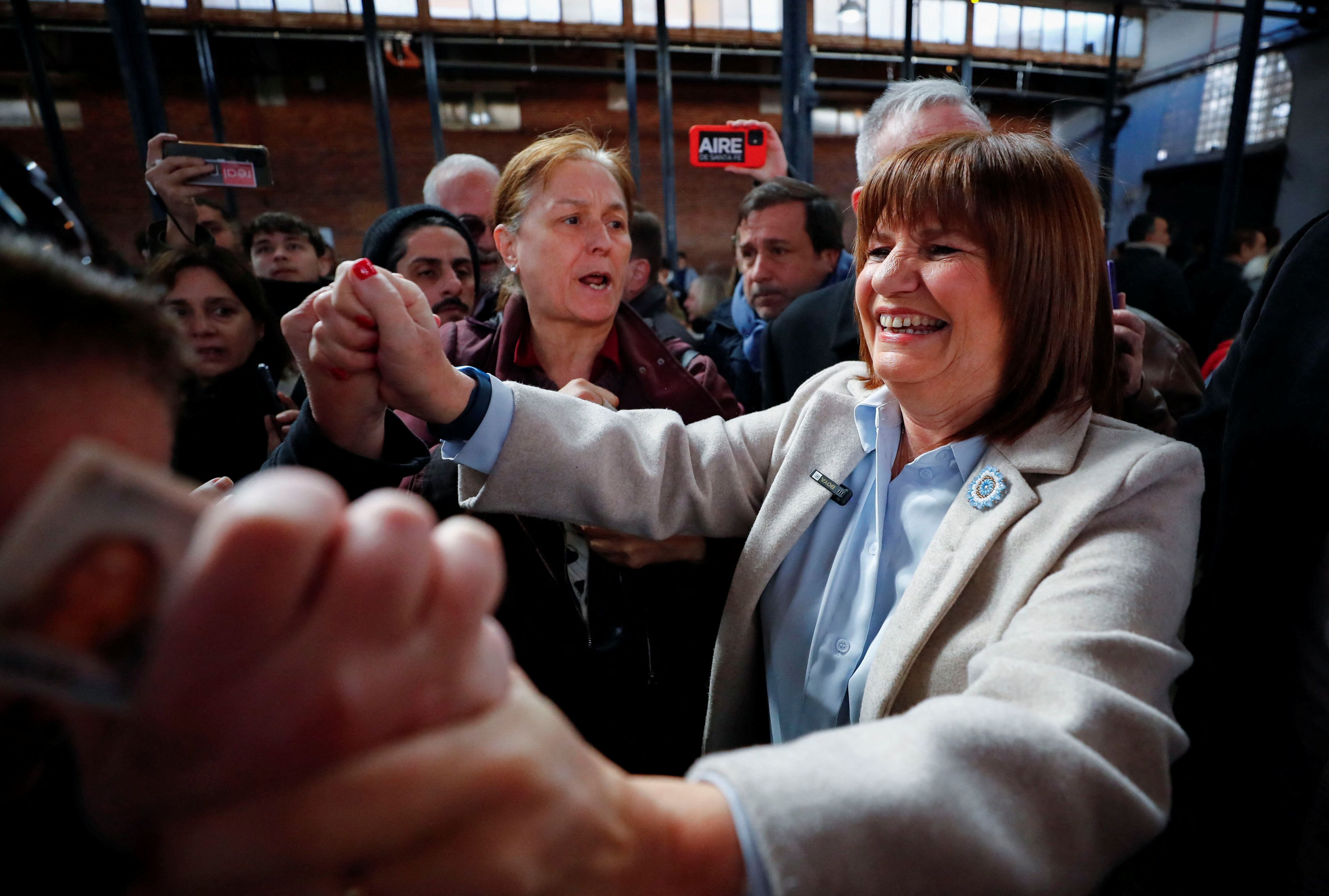 Patricia Bullrich, candidata a presidenta de Juntos por el Cambio (REUTERS/Agustin Marcarian)