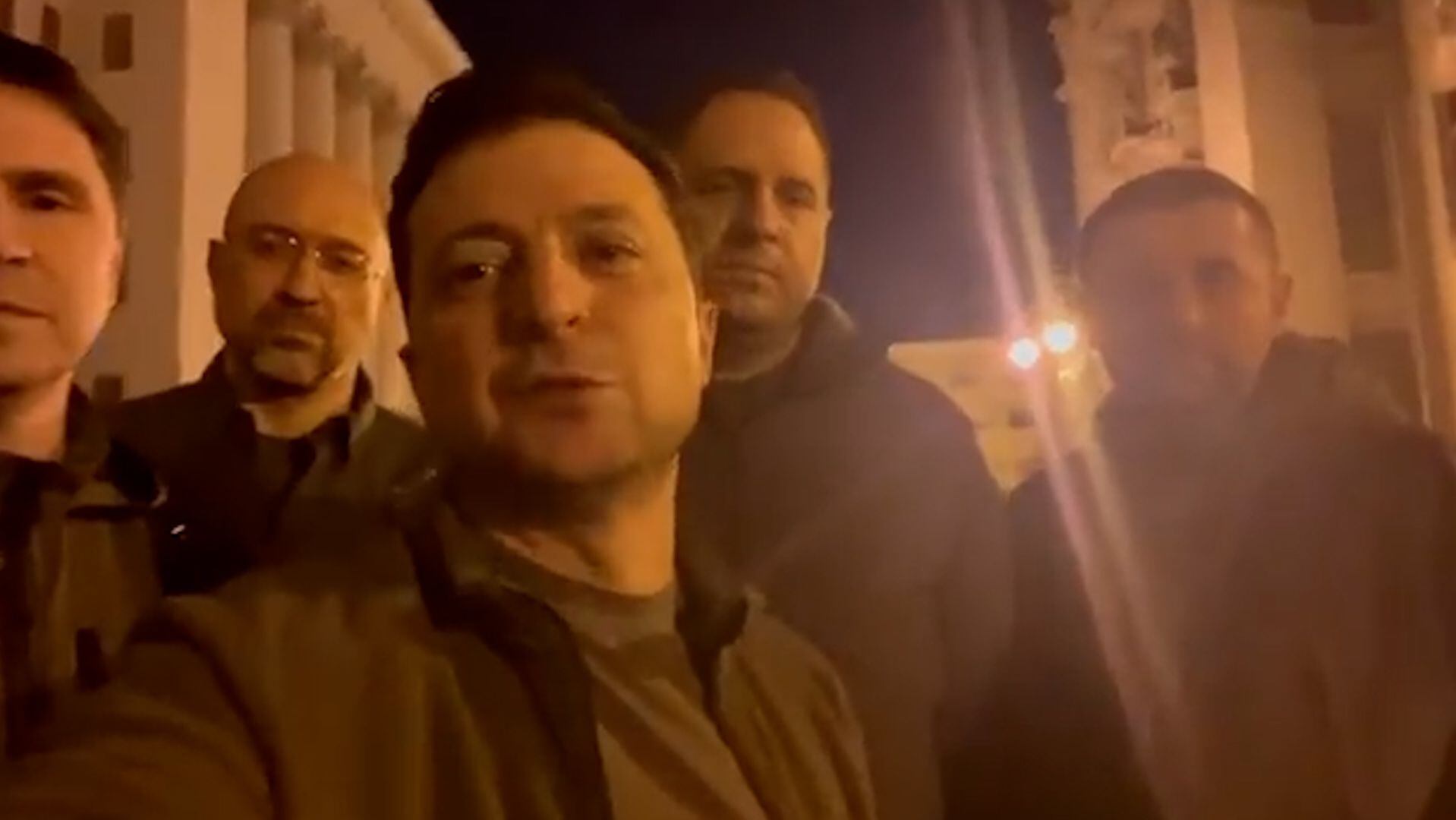 Volodymir Zelensky en Ucrania