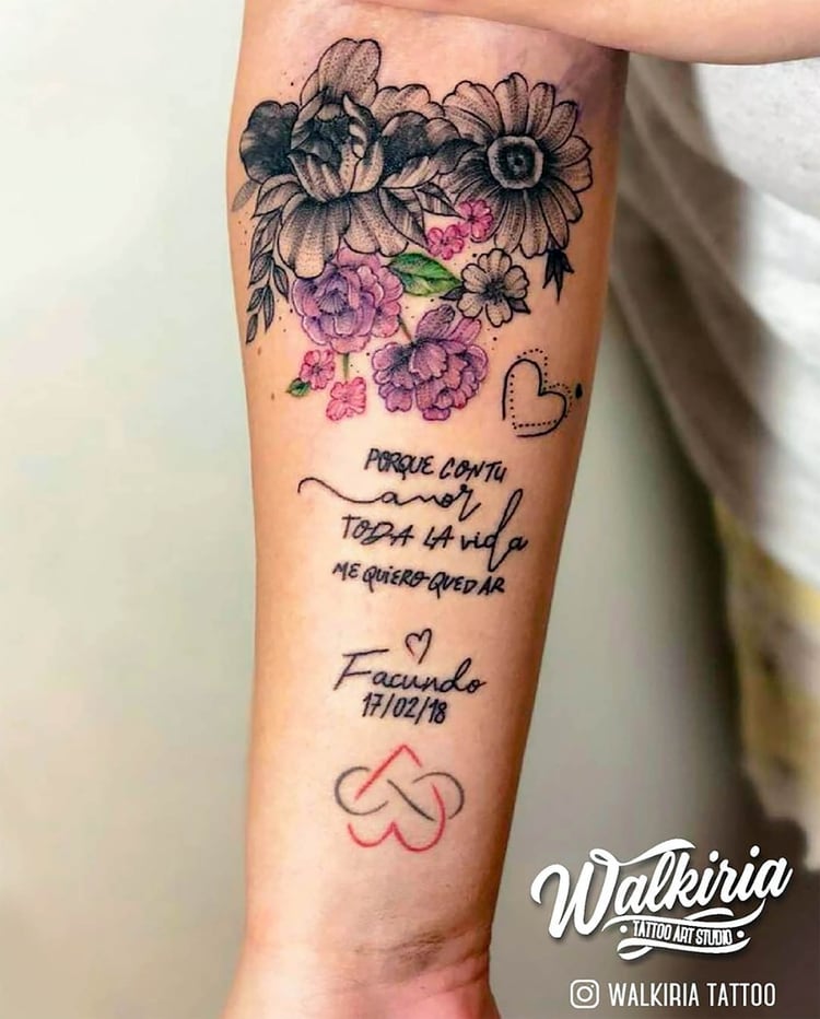 Morena Rial se tapó el tatuaje dedicado a Facundo Ambrosioni y se hizo uno  nuevo muy especial - Infobae