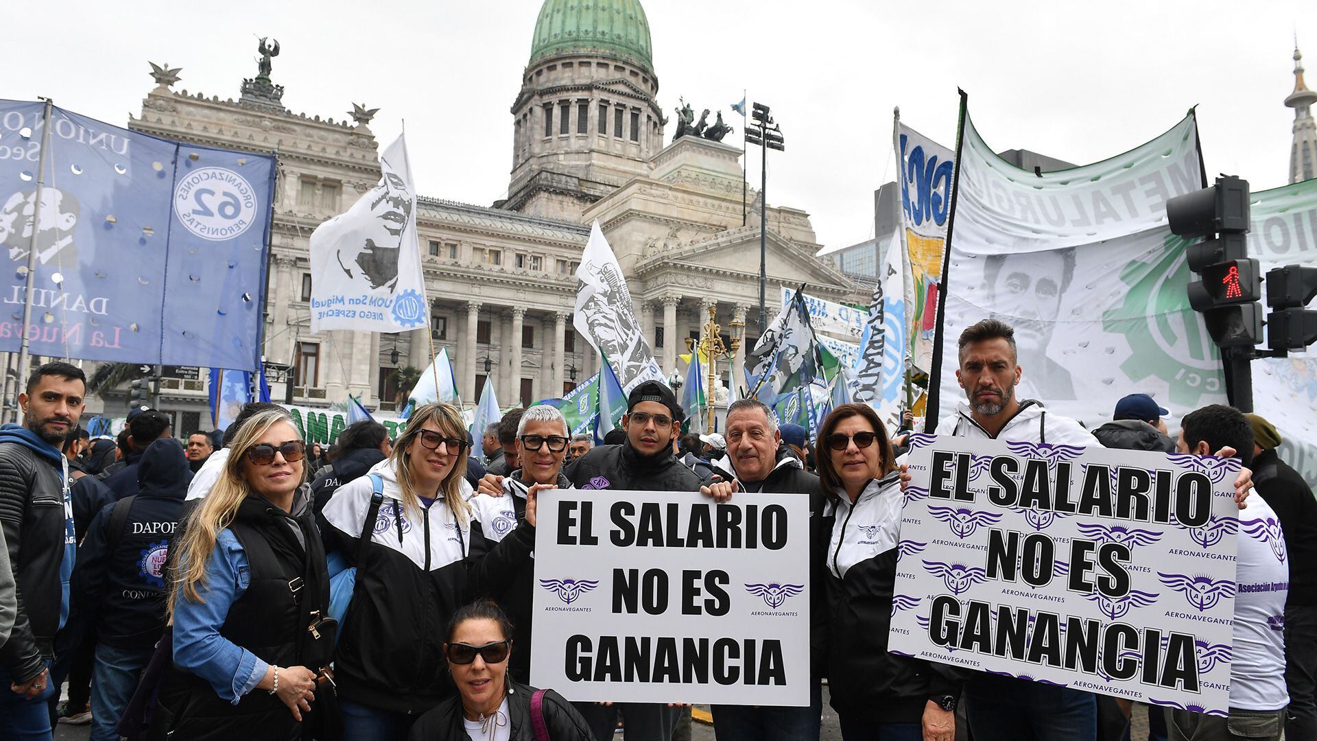 Impuesto a las Ganancias cgt sindicalismo congreso