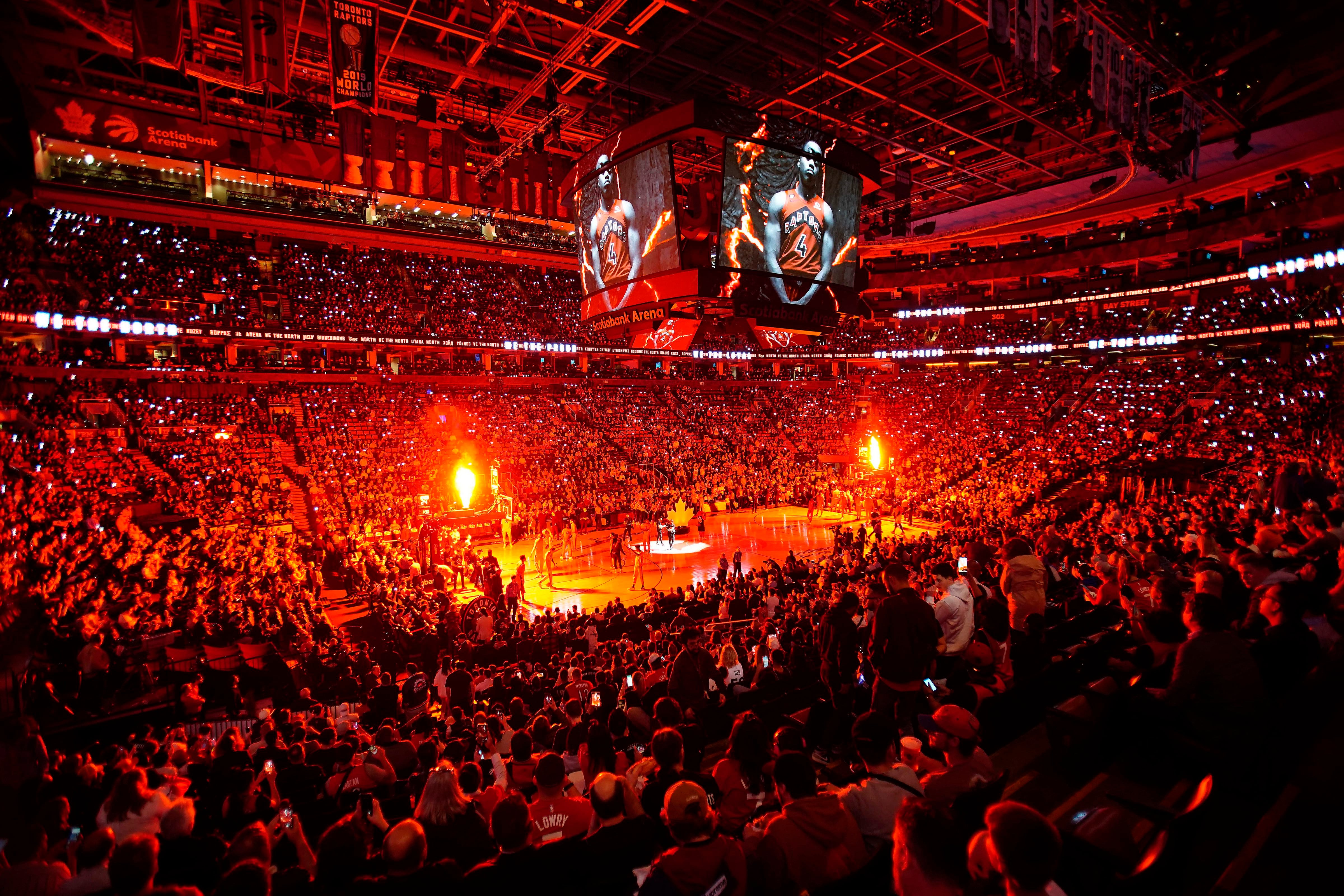 El estadio de Toronto Raptors (John E. Sokolowski-USA TODAY Sports)