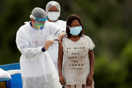 Preocupa en Brasil el lento proceso de vacunación (REUTERS/Ueslei Marcelino)