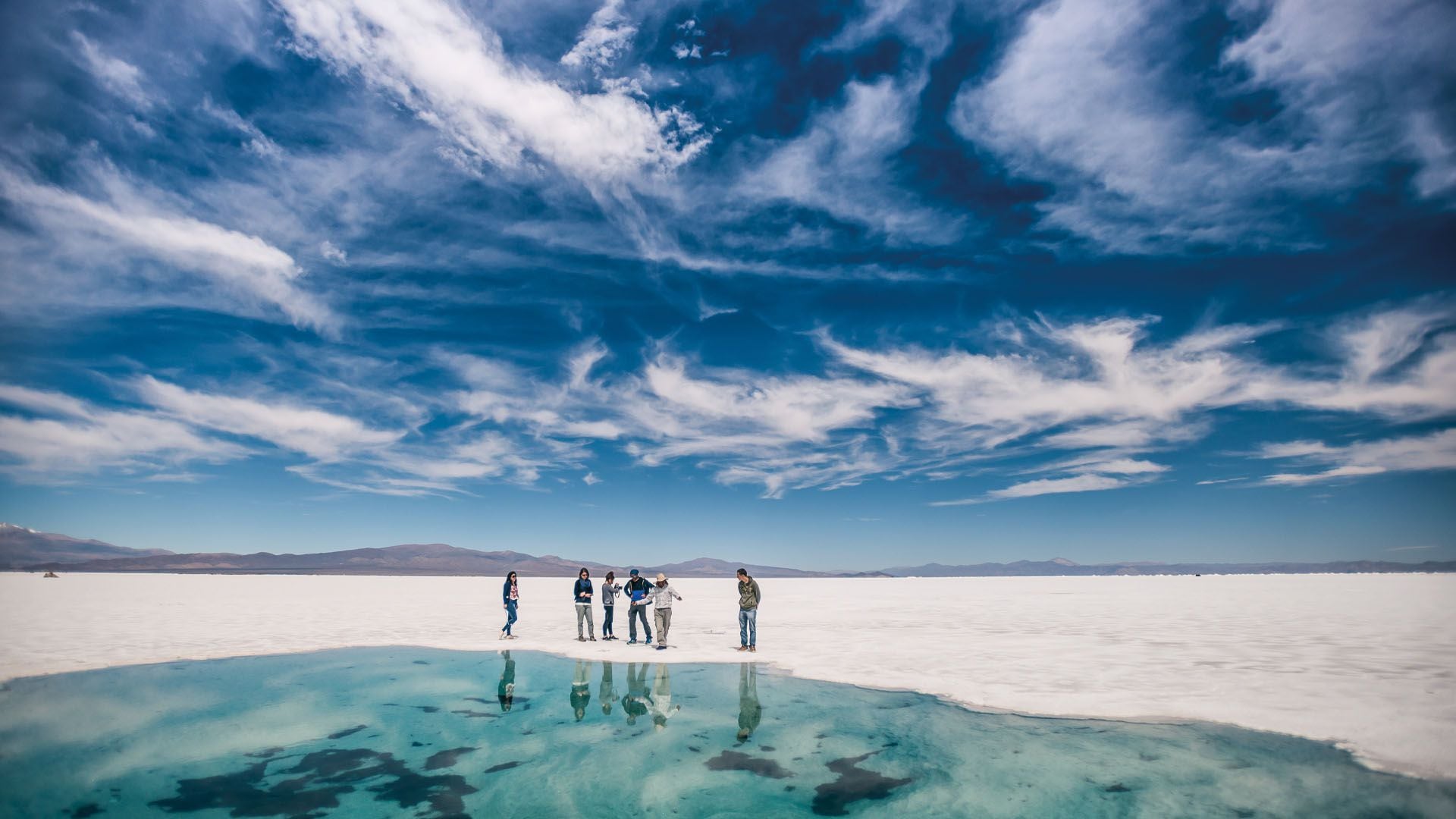 Las Salinas Grandes, en Jujuy, es uno de los imperdibles más populares de La Ruta Natural (Ministerio de Turismo y Deportes)