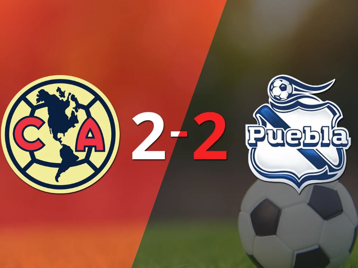 Club América y Puebla sellaron un empate a dos - Infobae