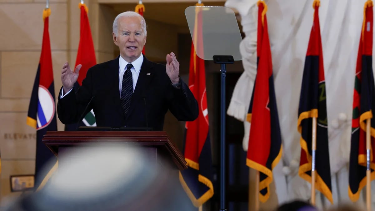 Joe Biden condenó el resurgimiento del antisemitismo en la ceremonia de conmemoración del Holocausto