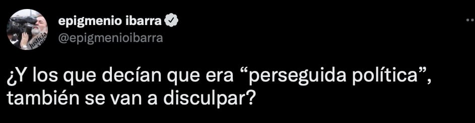 El productor de televisión ironizó sobre la actual situación jurídica de la alcaldesa (Foto: Twitter/@epigmenioibarra)