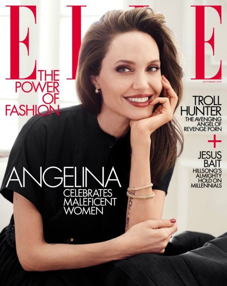 Jolie es figura en el número de septiembre de “ELLE”