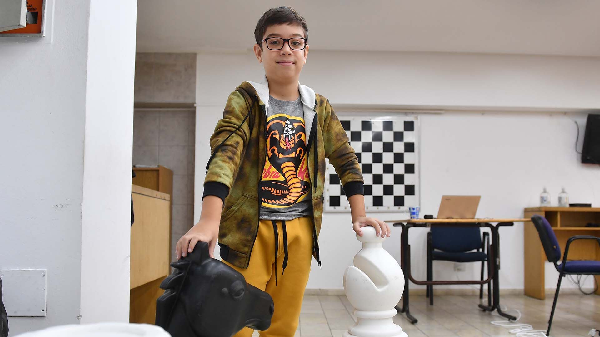 Faustino Oro, el chico de oro del ajedrez mundial