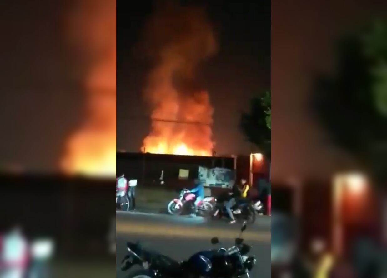 Incendio Chimalhuacán