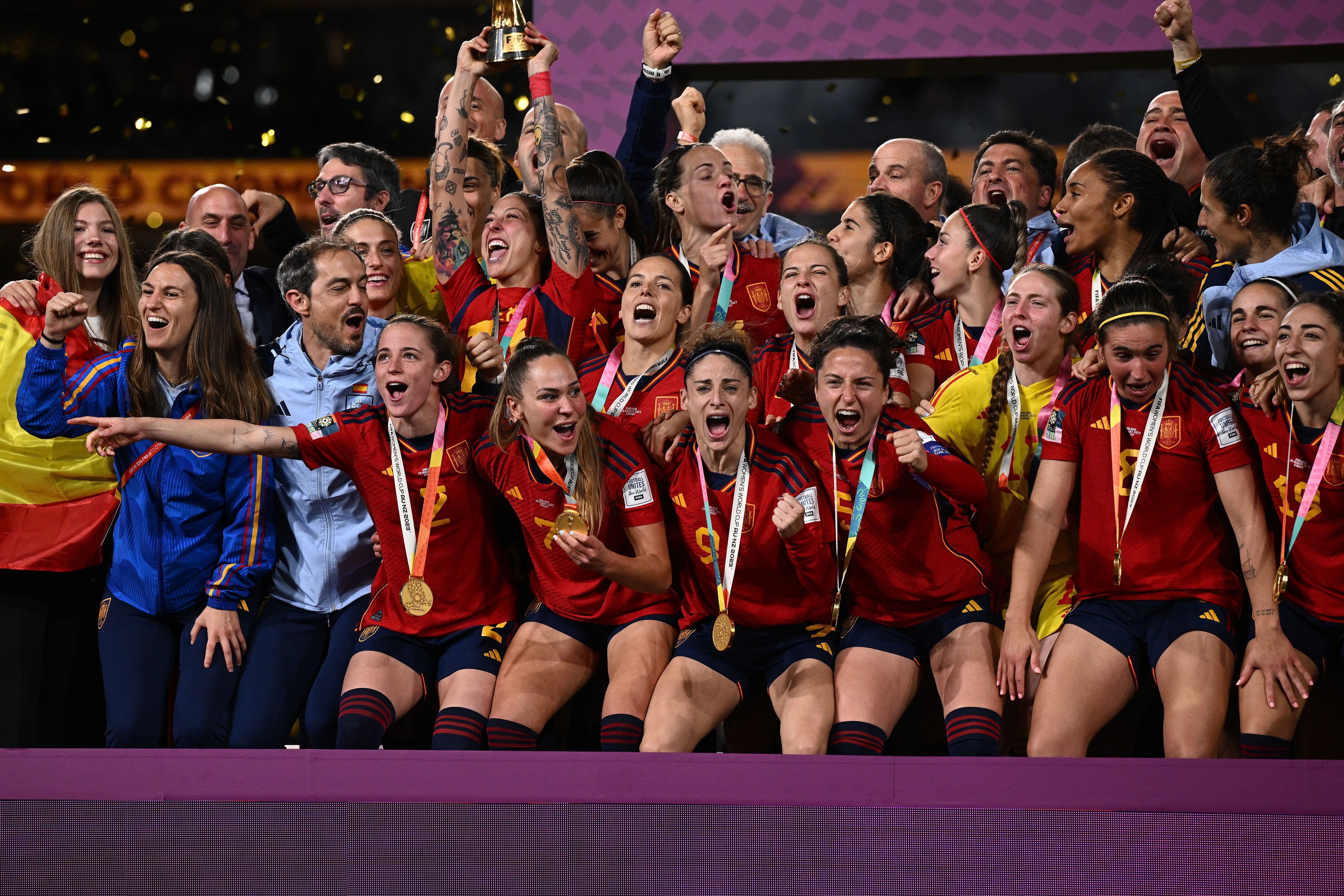 El 20 de agosto de 2023 España se consagró campeona del mundo en Australia: de los festejos al escándalo autoinfligido que lo empañó (Aapimage / Dpa)