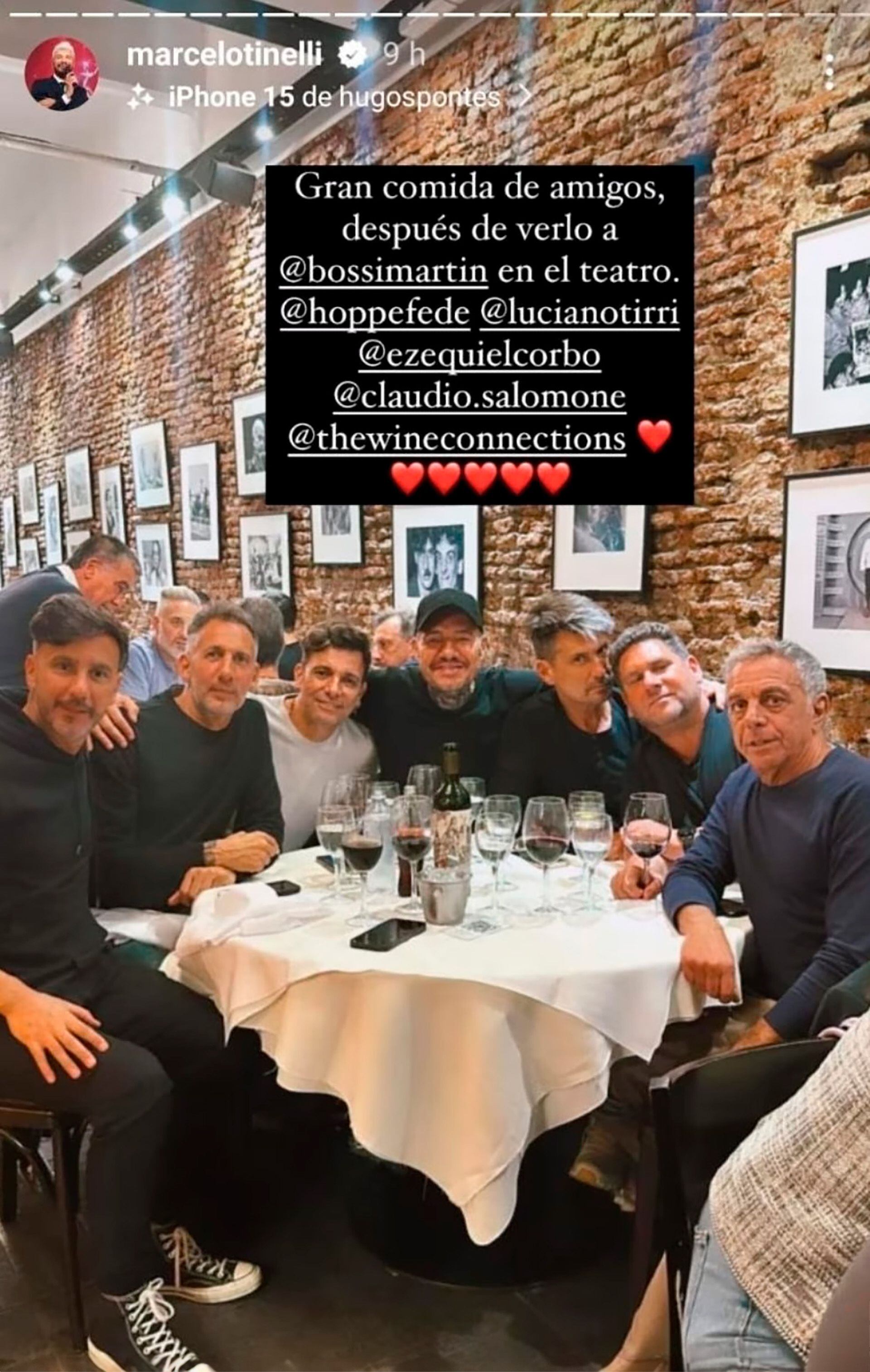 Marcelo Tinelli y amigos