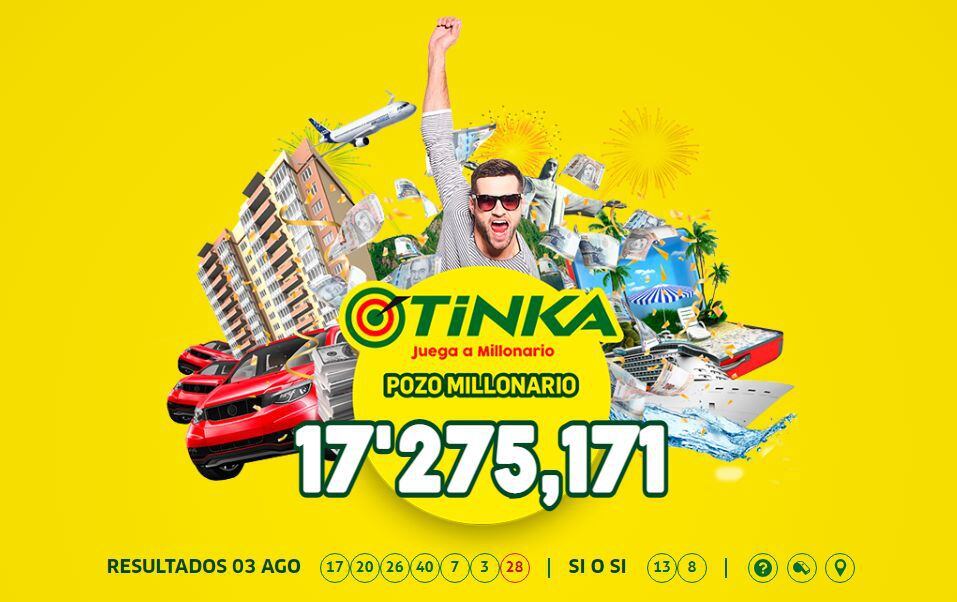 La Tinka Resultado Y Lista De Ganadores Del último Sorteo Del