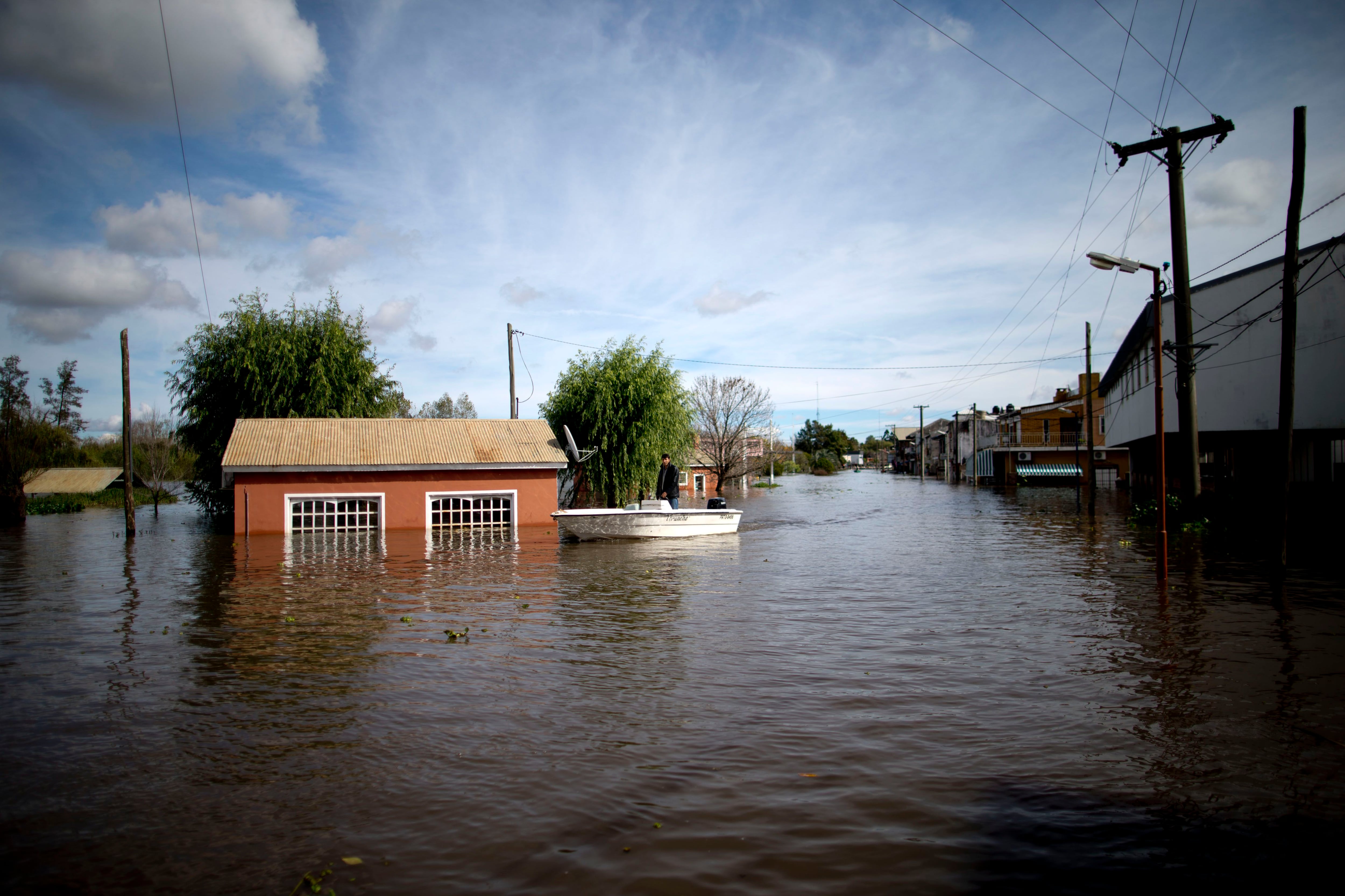 En otros años, El Niño implicó aumento de las lluvias en la Mesopotamia de Argentina y causó inundaciones/Archivo