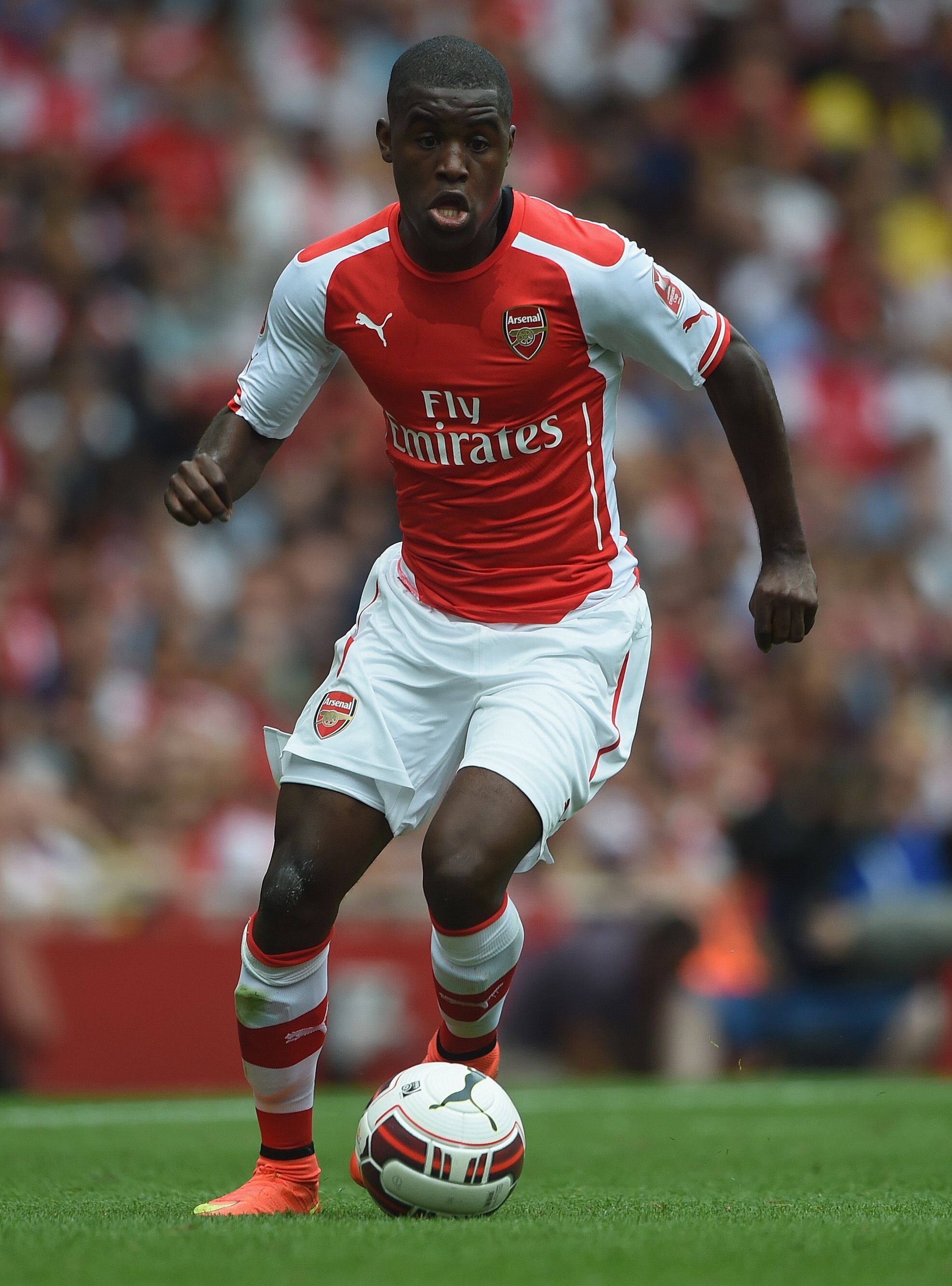 Joel Campbell metió 4 goles y regaló 6 asistencias en 40 partidos con el Arsenal (Michael Regan/Getty Images)