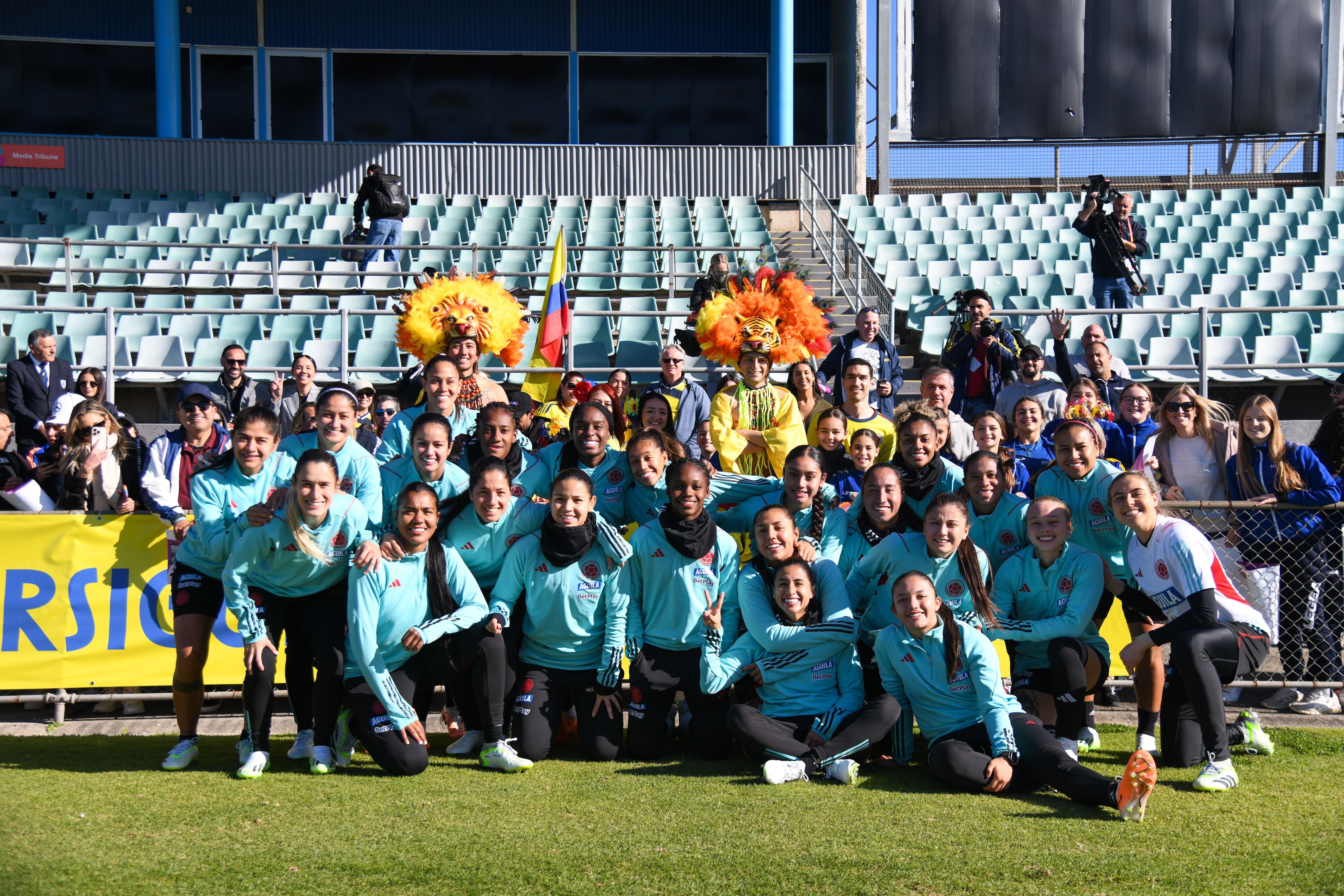 El debut de la Selección Colombia Femenina será ante Corea del Sur el 24 de julio a las 9:00 de la noche, hora colombiana

(Federación Colombiana de Fútbol)