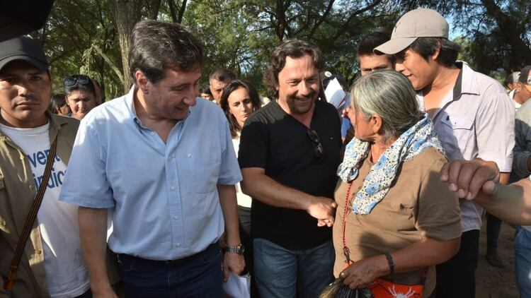 Arroyo y Sáenz recorrieron el norte salteño