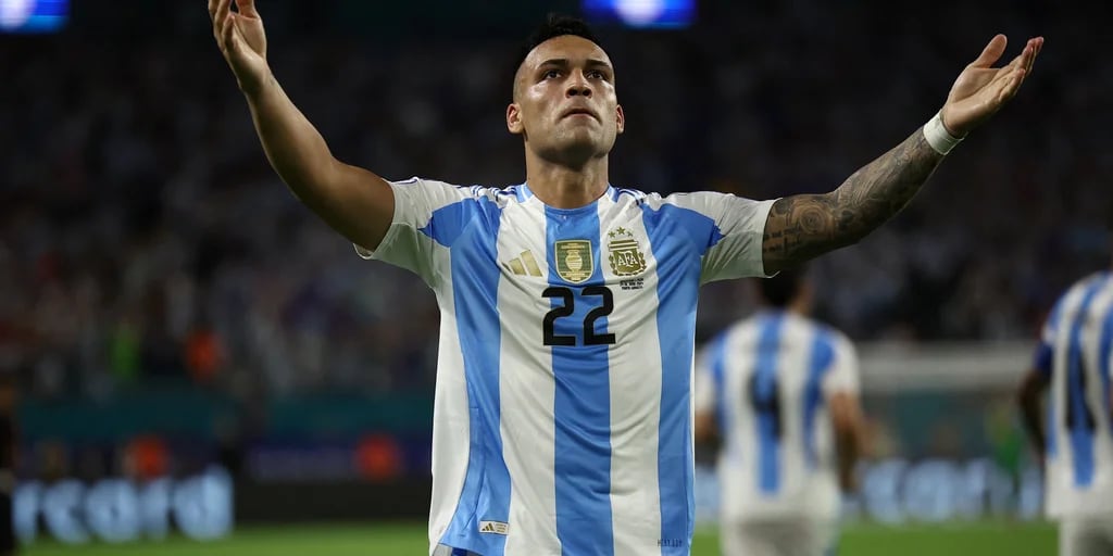 16 pases en 54 segundos y una definición magistral: el golazo con el que Lautaro Martínez abrió el marcador en Argentina-Perú