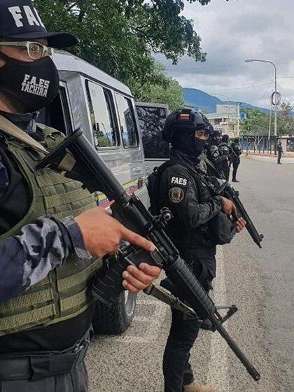 Las FAES Táchira están a la orden de Freddy Bernal