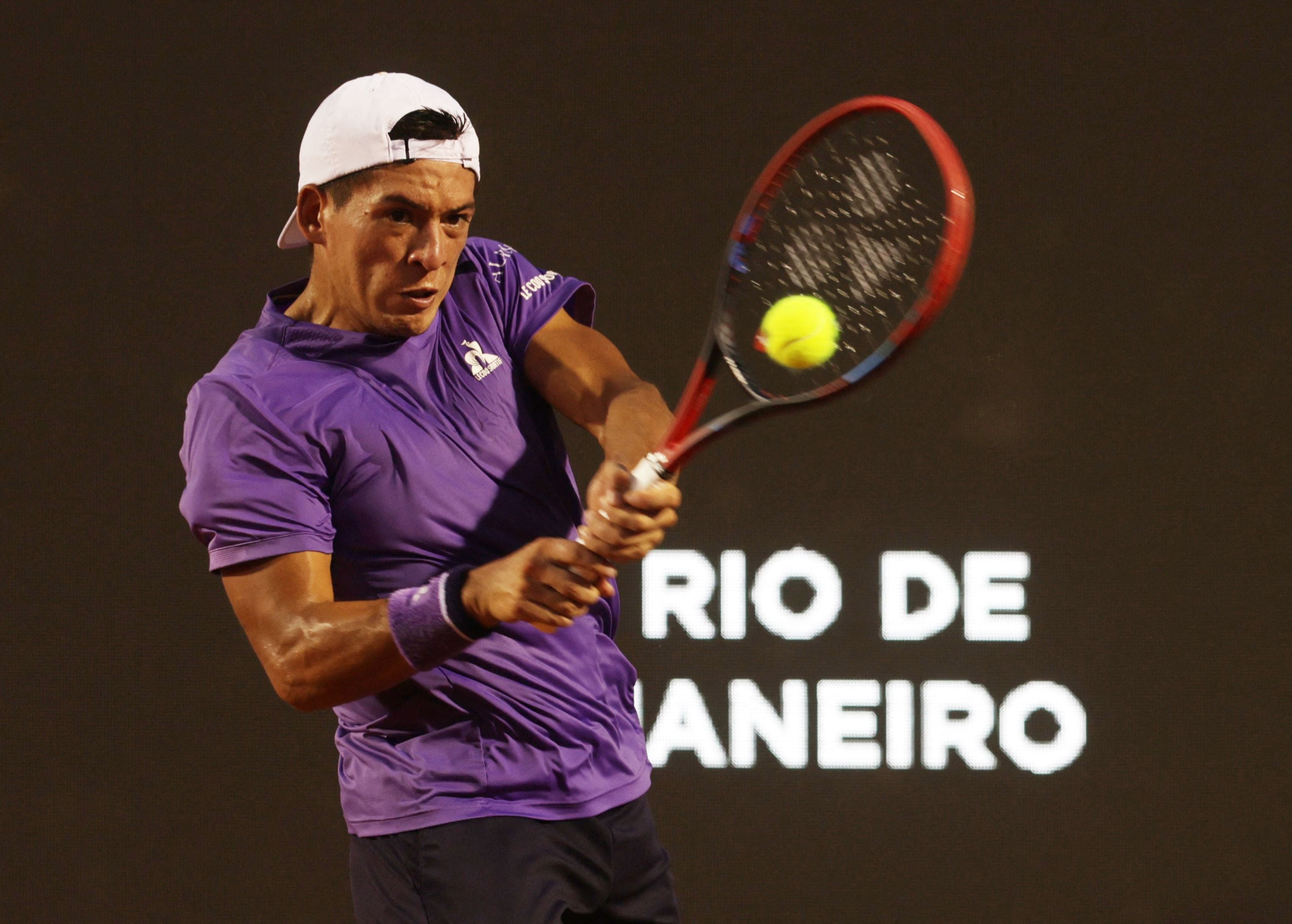 Sebastián Báez ganó el ATP 500 de Río de Janeiro (Foto: Reuters /Ricardo Moraes)
