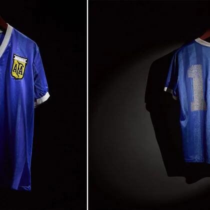 Diego Maradona's 1986 World Cup Shirt Could Fetch Over £4 Million