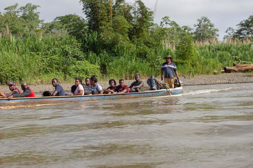 En los corrido del 2023 ya han cruzado por el Tapón del Darién más migrantes de los que habían pasado por la frontera colombo-panameña en 2022 - crédito Europa Press
