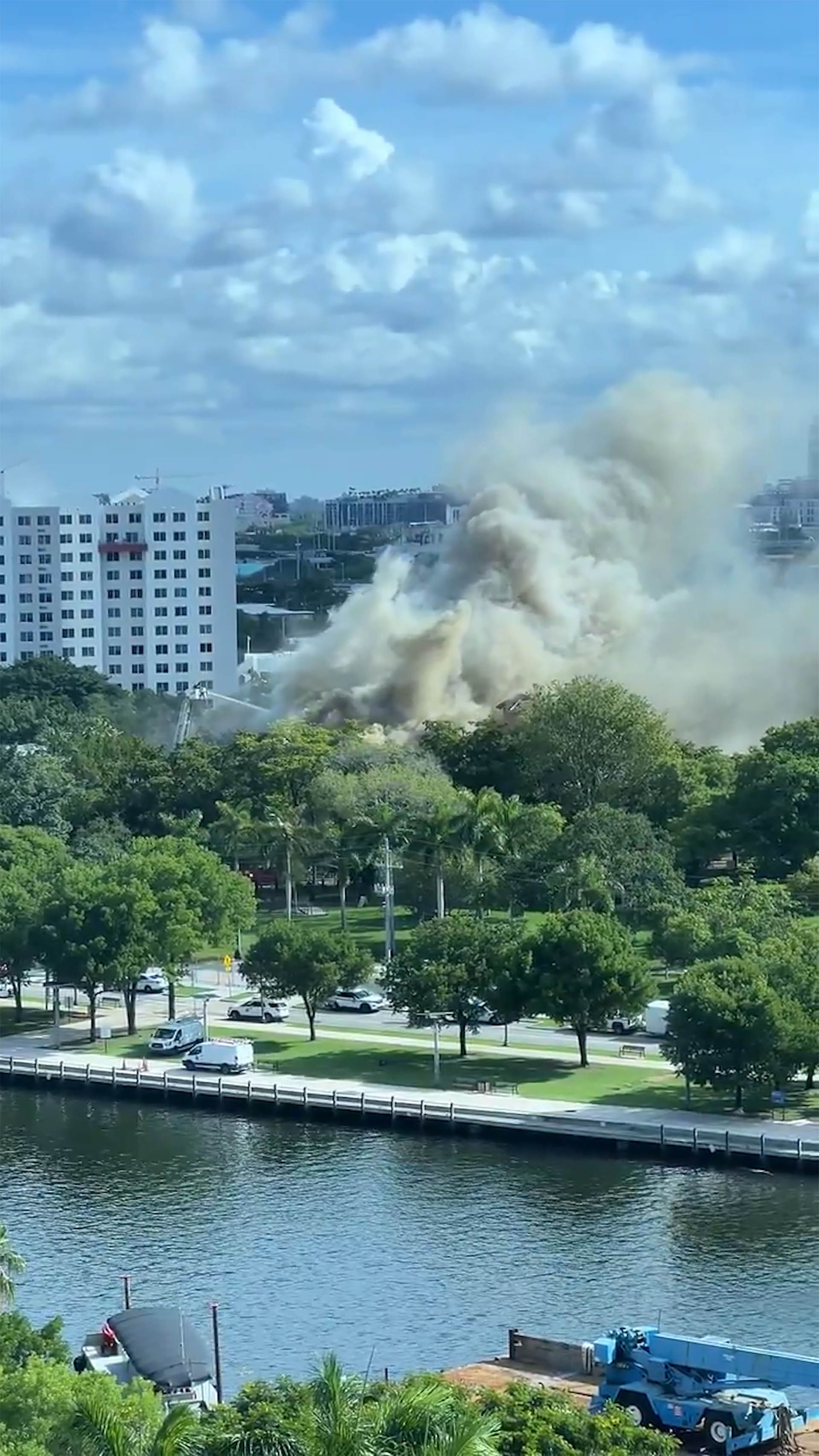 Incendio en Miami