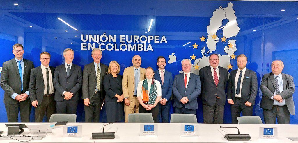 Enviado Especial De La Unión Europea Llegó A Colombia Para Reafirmar