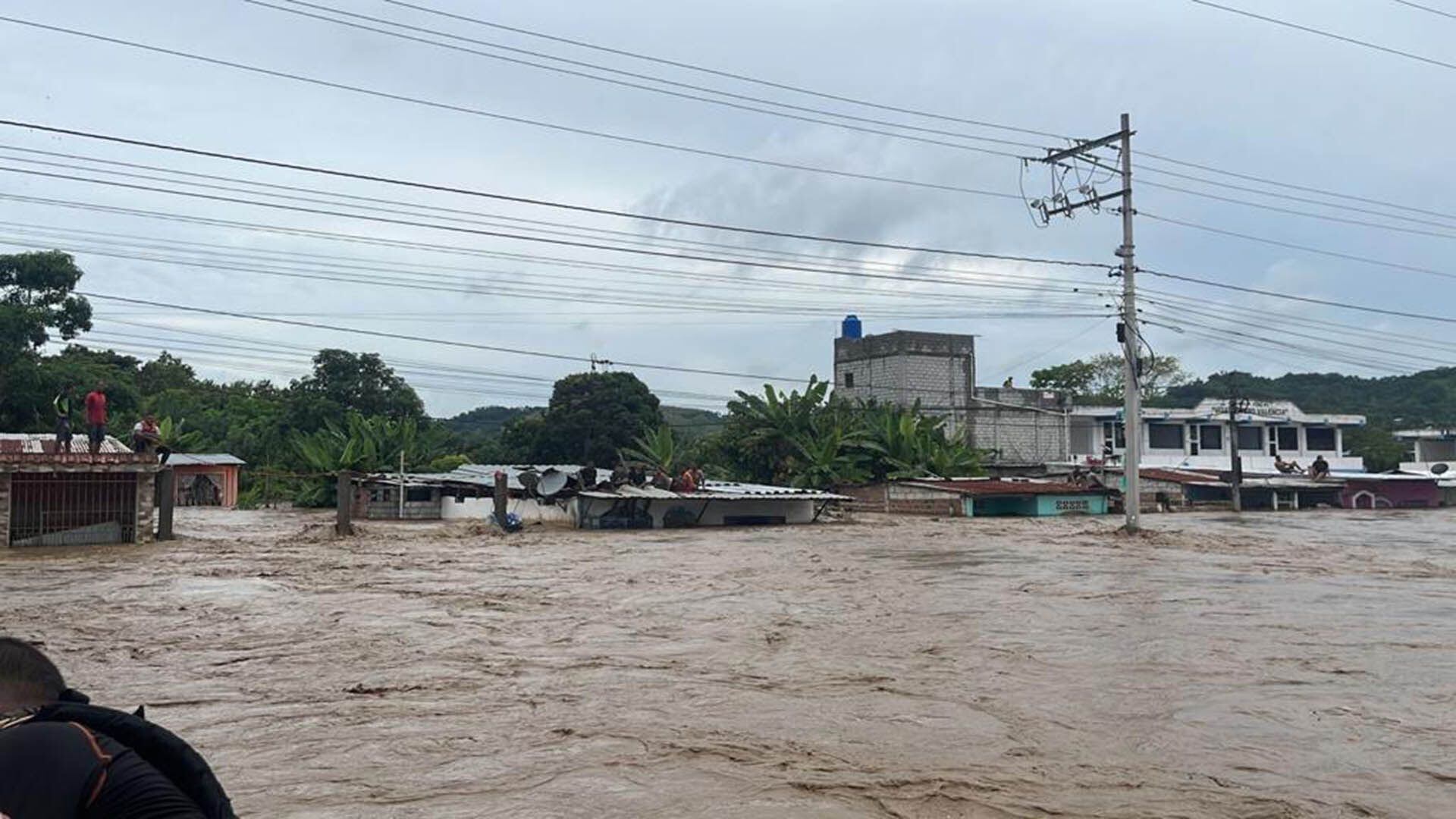 Inundación en Esmeraldas