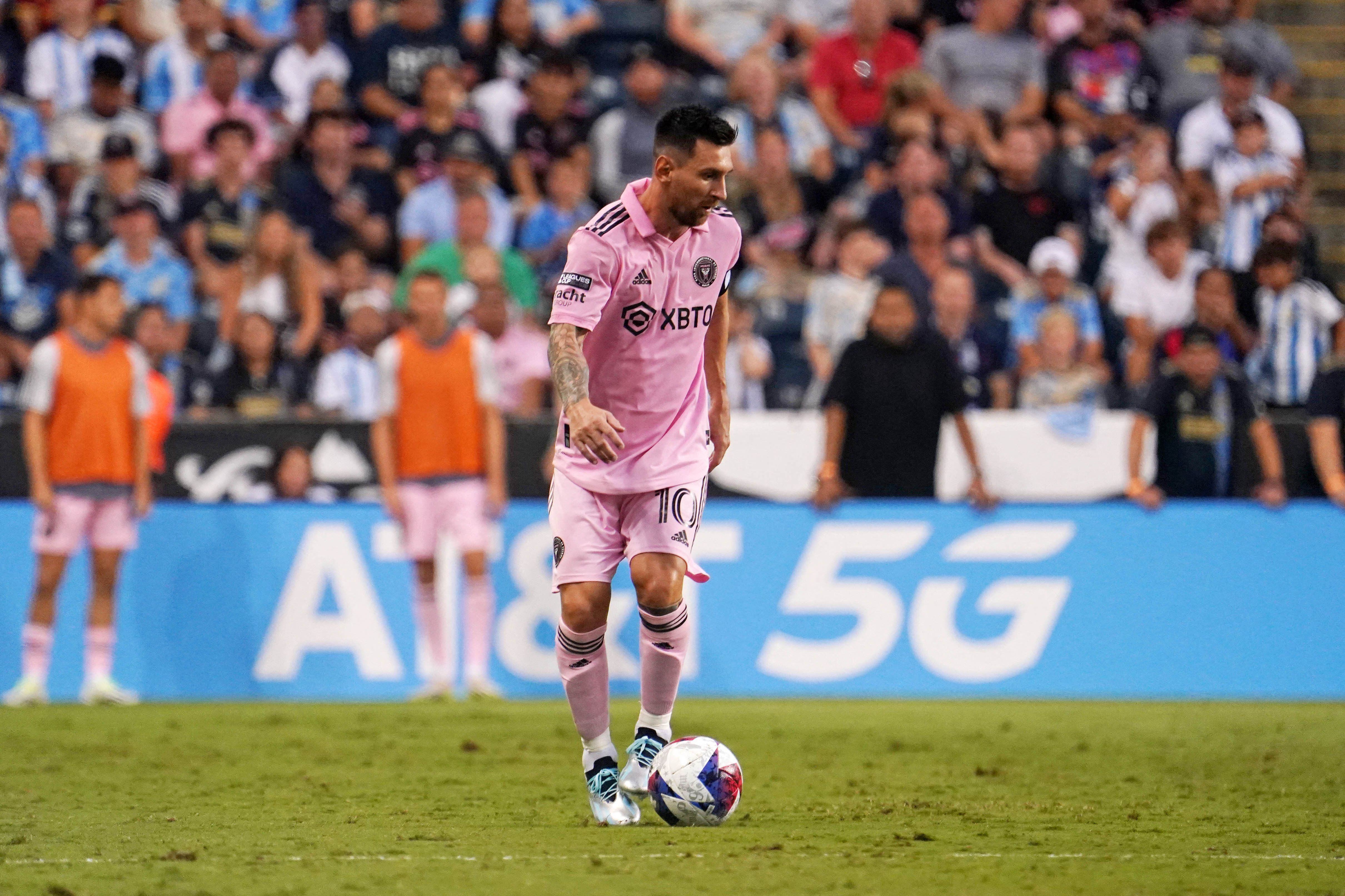 Lionel Messi ha anotado nueve goles en seis partido para llevar al Inter Miami a la final de la Leagues Cup (USA TODAY Sports)