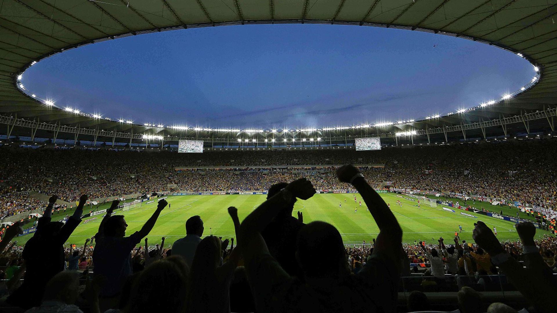 Estádio completo do Maracanã