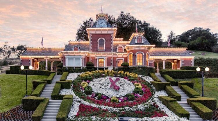 La estación de tren temática de Disney en el antiguo rancho de Michael Jackson (Foto: JPRUbio)