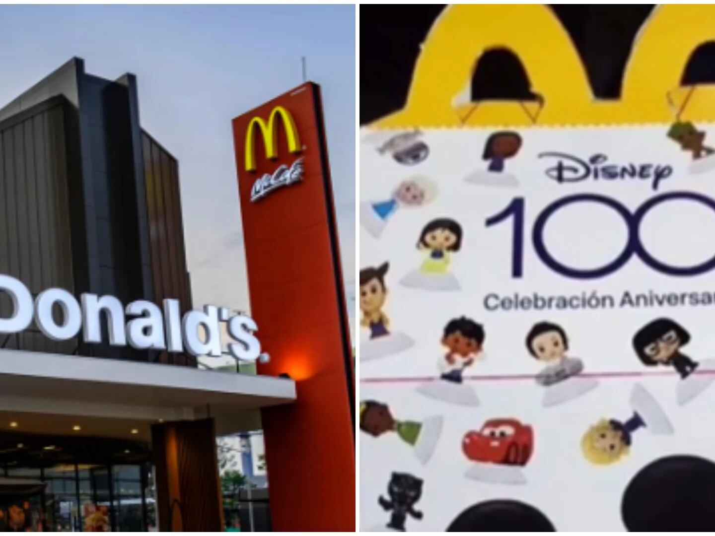 Disney 100 años: cuáles son los juguetes coleccionables en McDonald's y  hasta cuándo estarán en México - Infobae