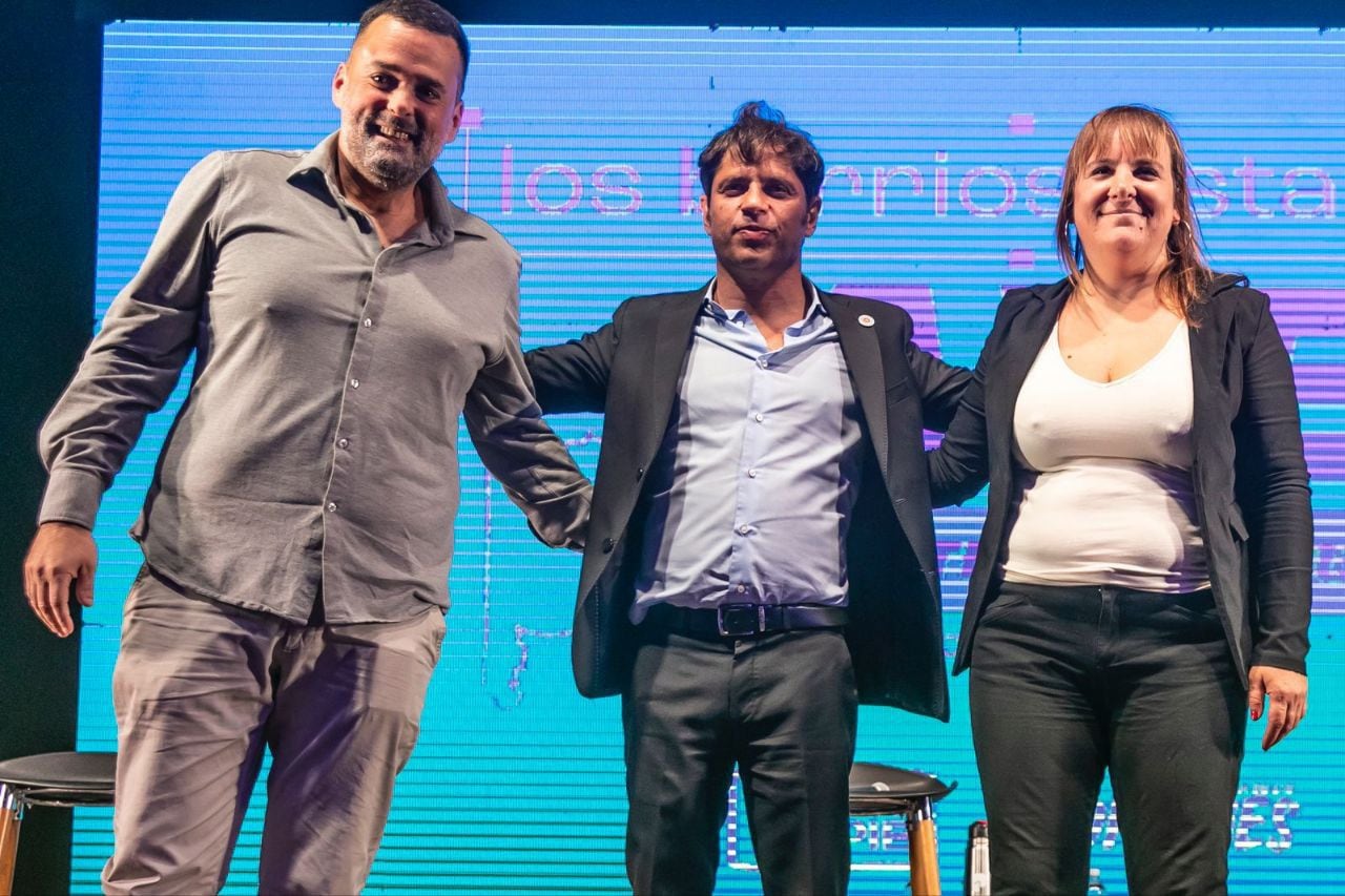 Axel Kicillof Daniel Menéndez Natalia Souto