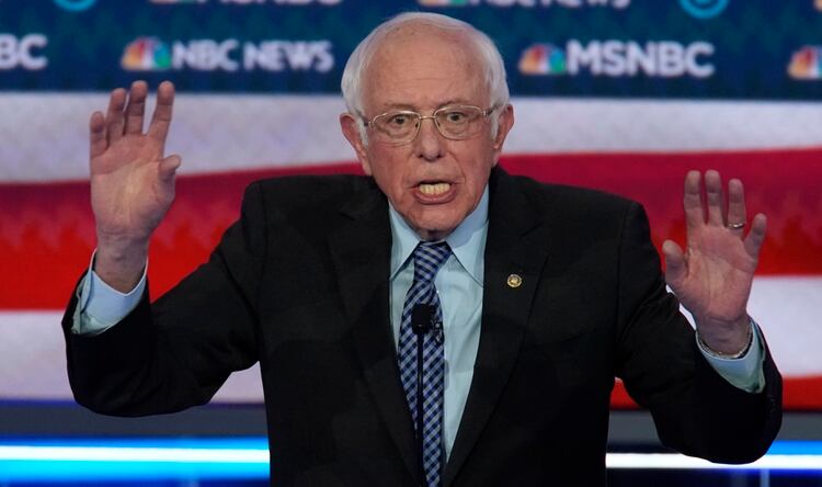 Bernie Sanders. REUTERS/Mike Blake