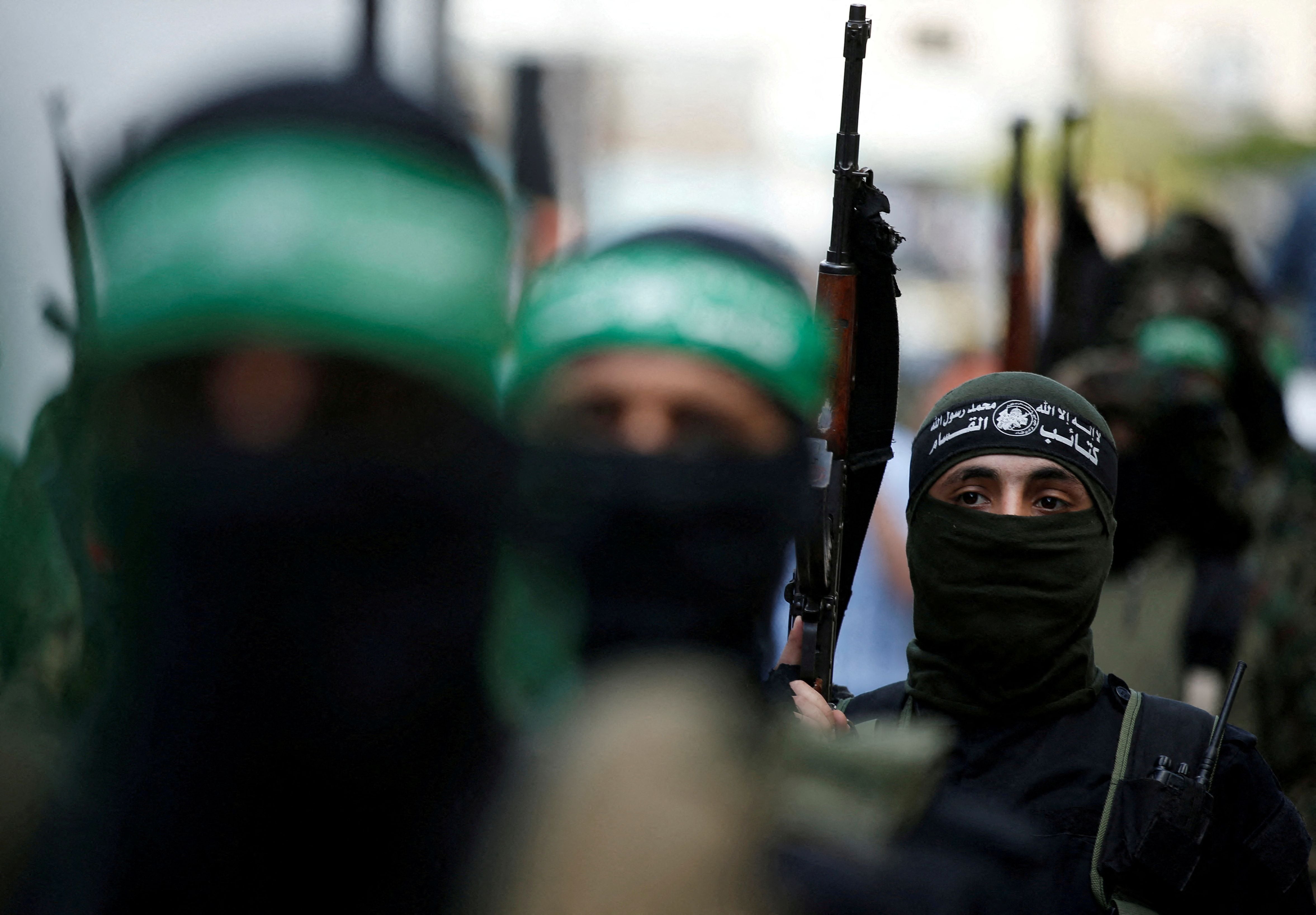 Miembros de Hamas en Gaza (Reuters)