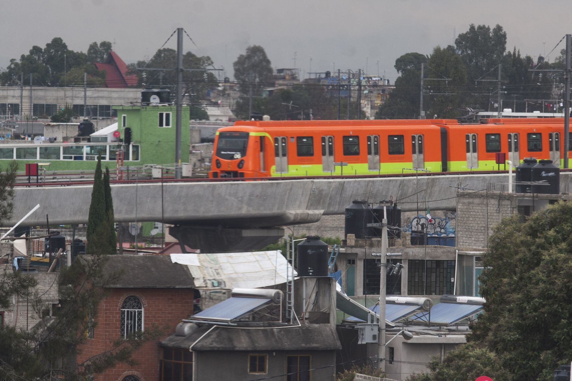 Metro Línea 12 Se Realizaron Primeras Pruebas Con Trenes En Tramo Elevado Infobae 5151