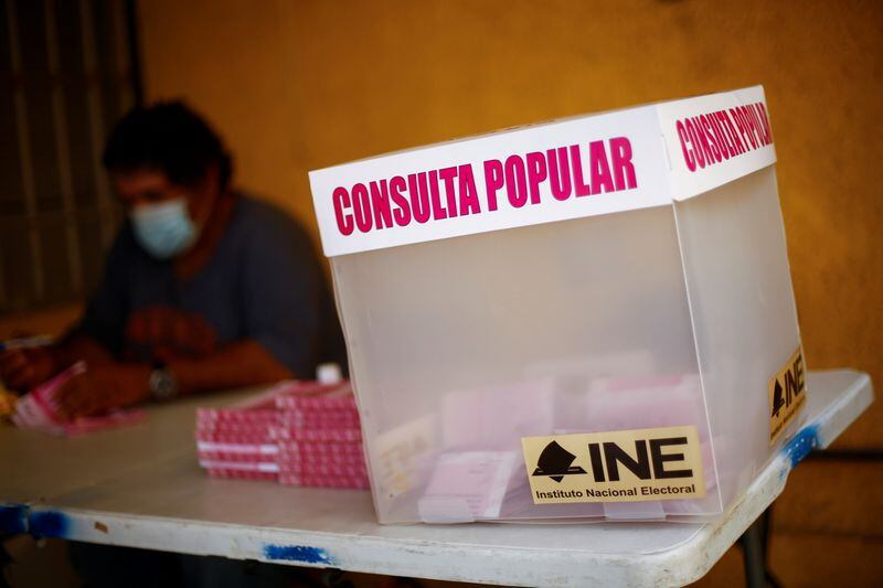 La primera Consulta Popular organizada por el INE en México se llevó a cabo el pasado 1º de agosto (Foto: REUTERS / José Luis González)