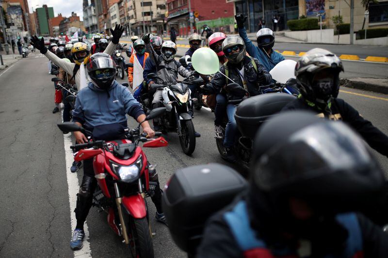 Los dueños de motos en el país no deben pagar impuesto vehicular - crédito Luisa Gonzalez / Reuters 