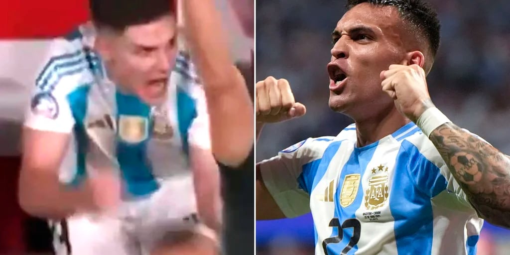 La reacción de Julián Álvarez en el gol de Lautaro Martínez que se hizo viral y la respuesta de Scaloni sobre su convivencia en la Selección