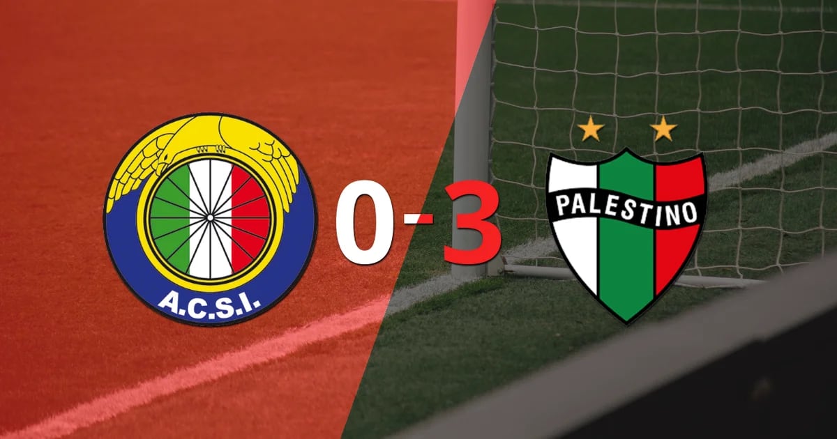 Il Palestino non ha avuto pietà e ha battuto l’Audax Italiano 3-0 durante la sua visita