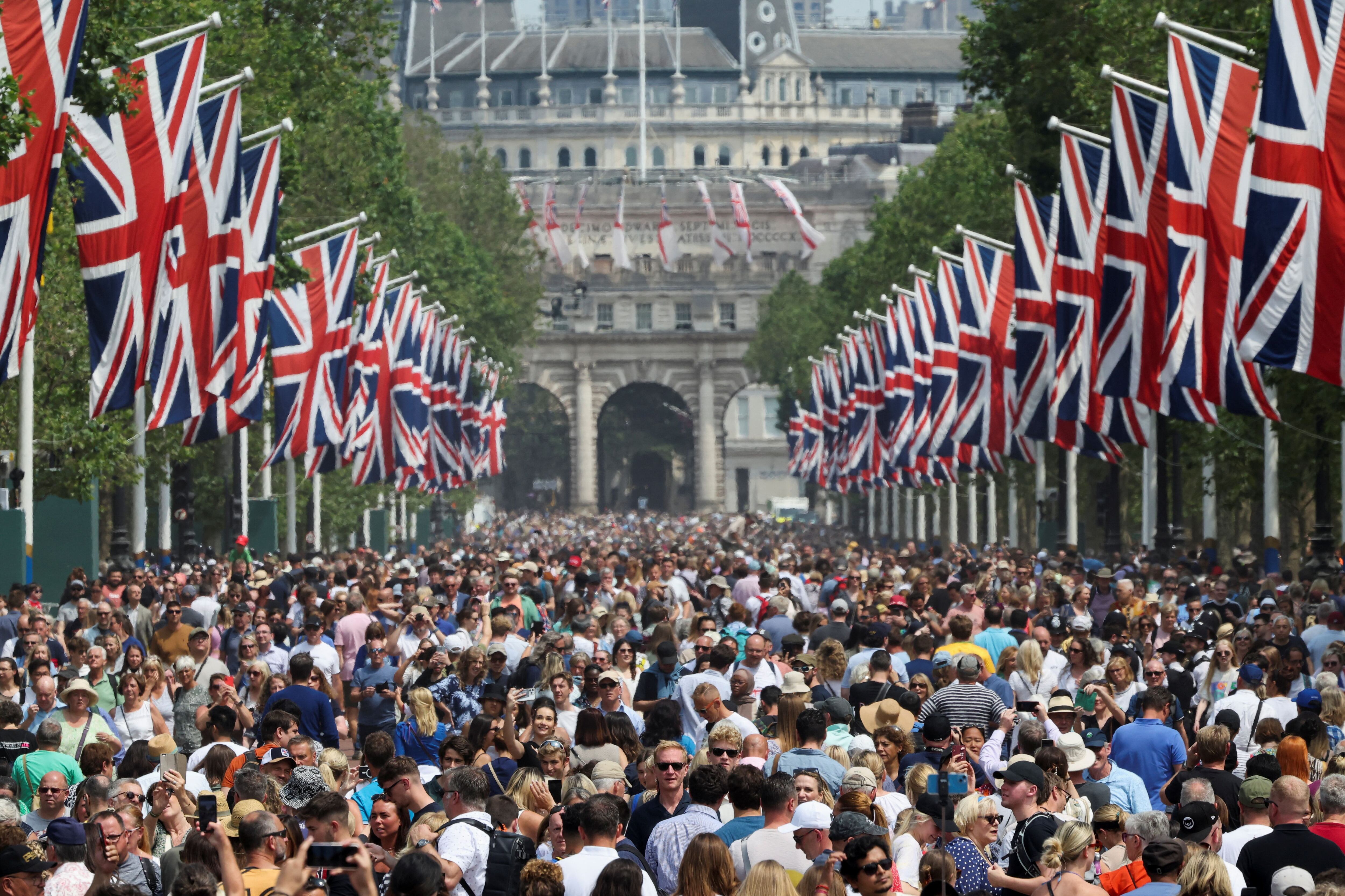 Desfile Trooping the Colour que honra al rey Carlos en su cumpleaños oficial, en Londres, Gran Bretaña, 17 de junio de 2023. REUTERS/Toby Melville/Archivo