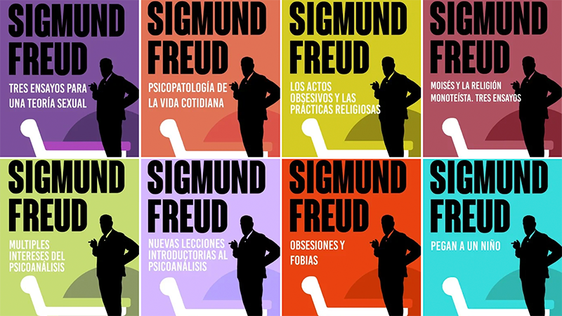 La colección digital de libros de Sigmund Freud.