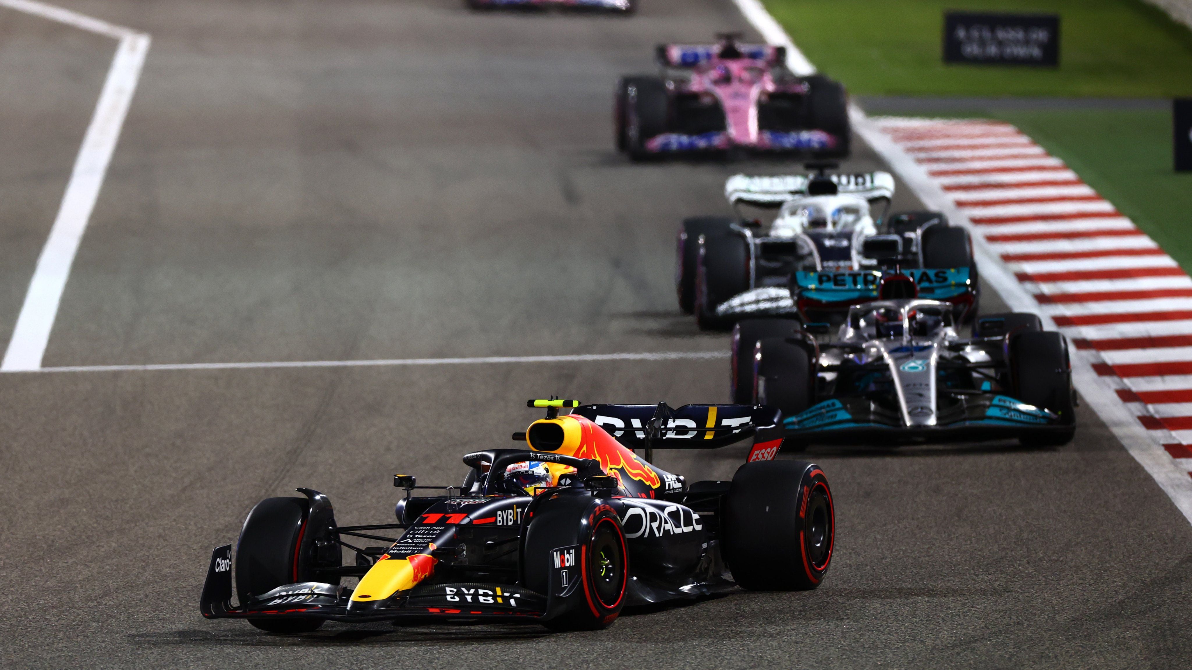 “Checo” Perez at the 2022 Bahrain Grand Prix. Photo: Twitter @SChecoPerez