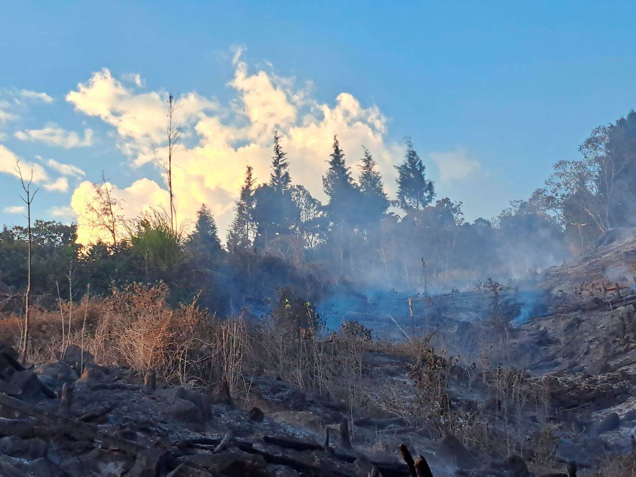 Incendios Medellín-Antioquia-Colombia