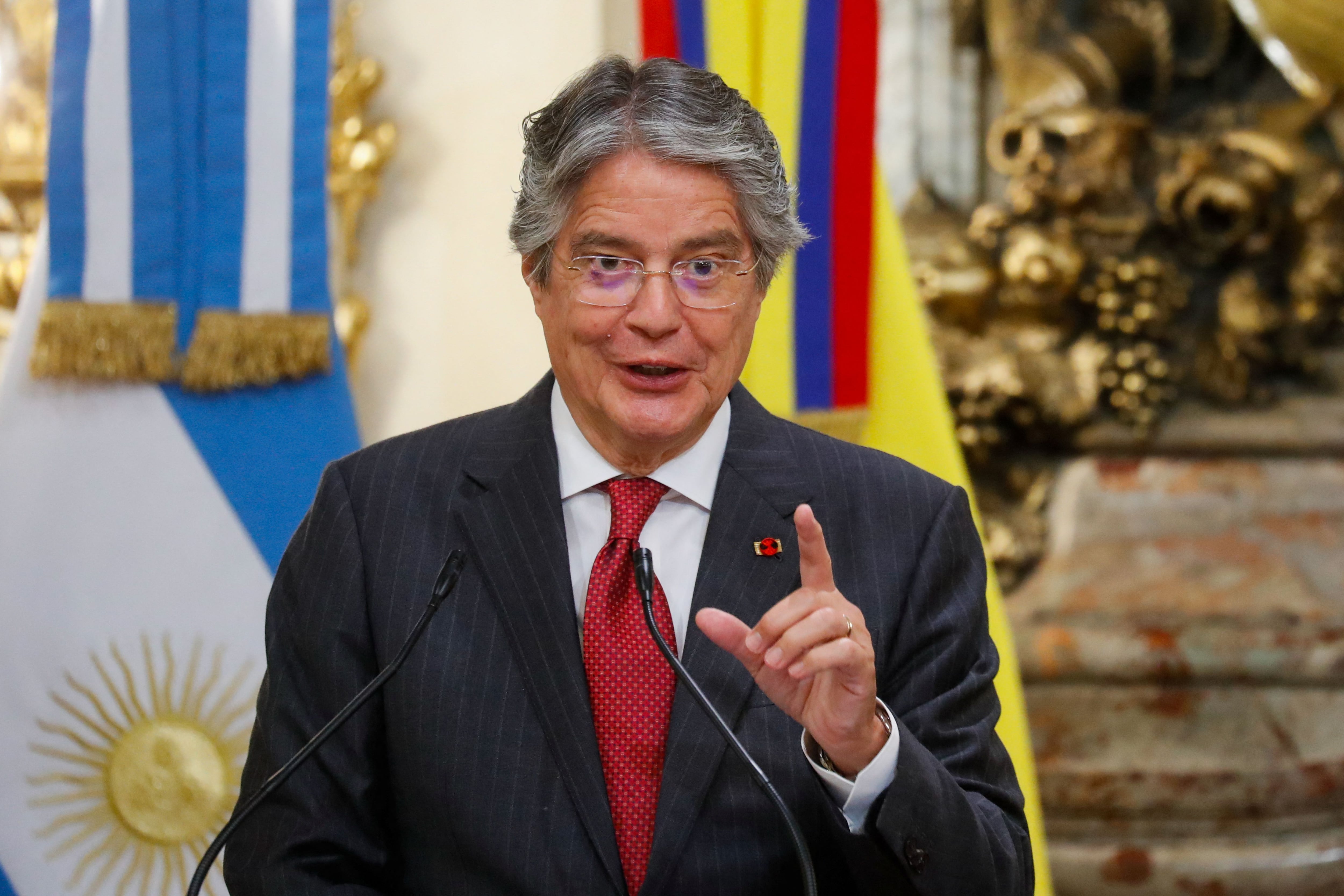 El presidente de Ecuador, Guillermo Lasso